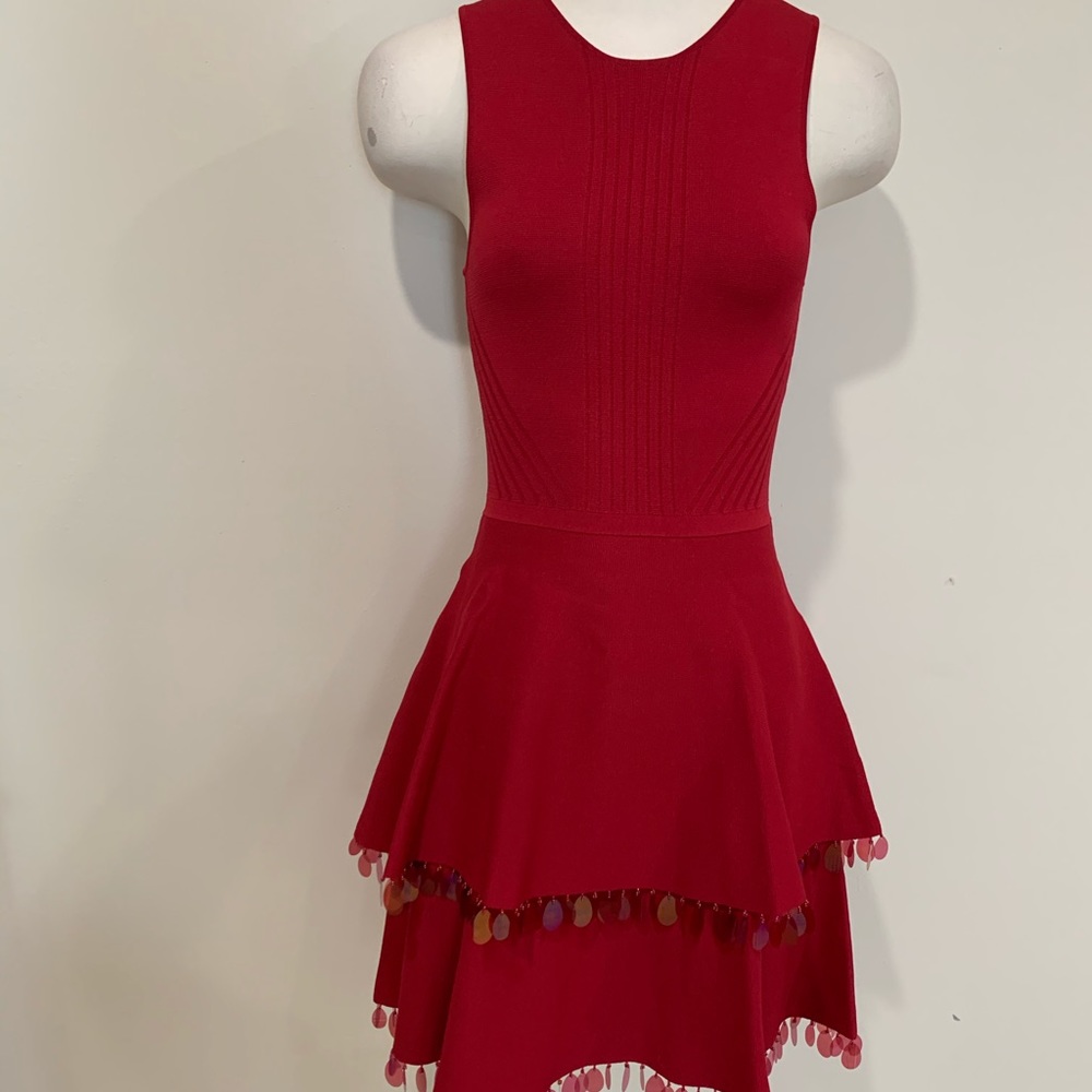 NWOT Red Parker Dress size Small